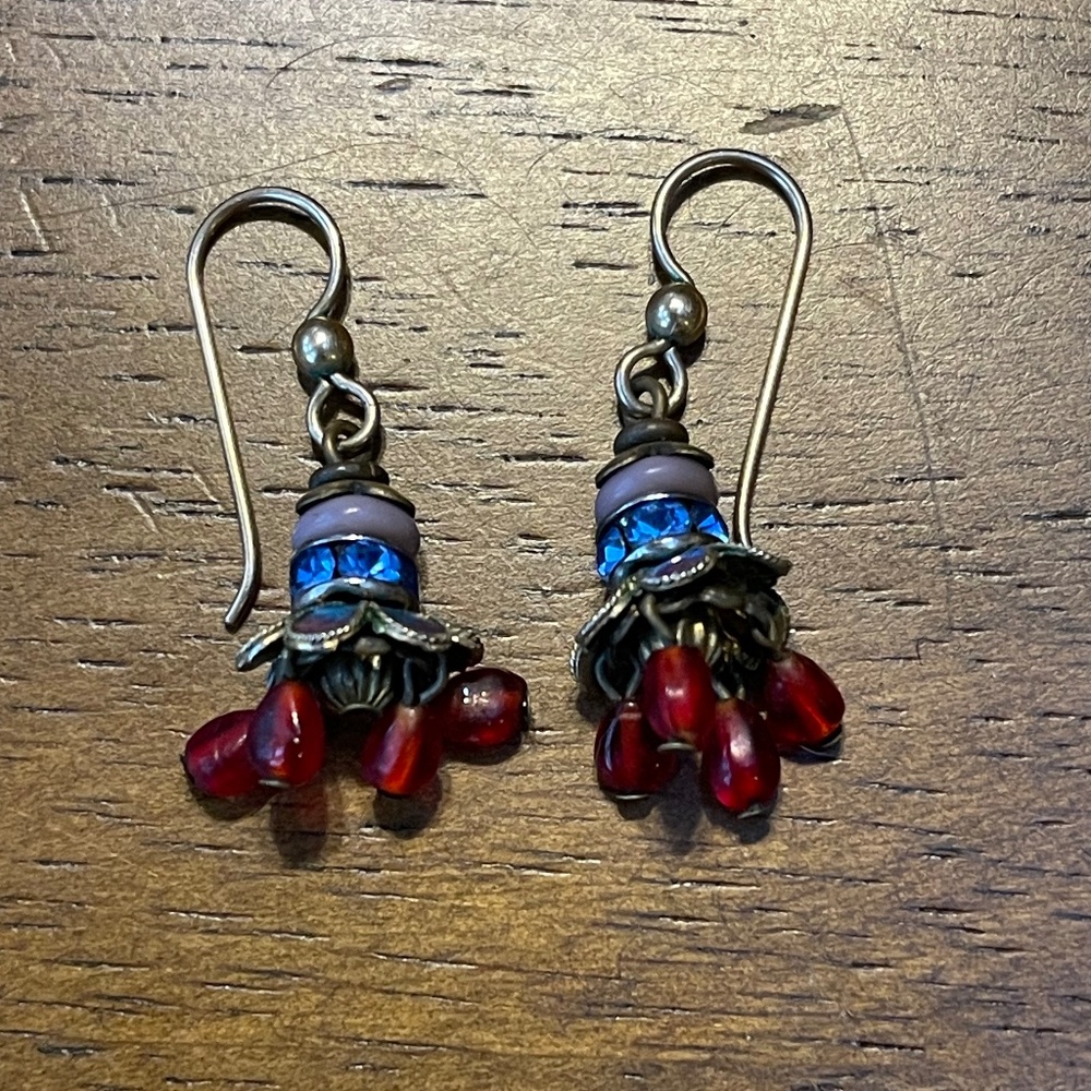 Beaded Chandelier earrings